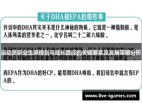 运动员职业生涯规划与成长路径的关键要素及发展策略分析