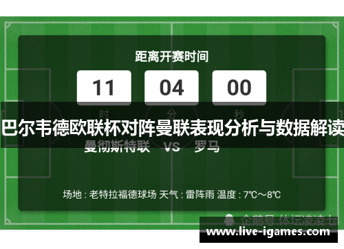 巴尔韦德欧联杯对阵曼联表现分析与数据解读